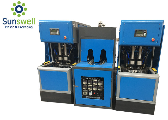 Advanced Stretch 4 Cavity Pet Blowing Machine For Plastic Bottle Making