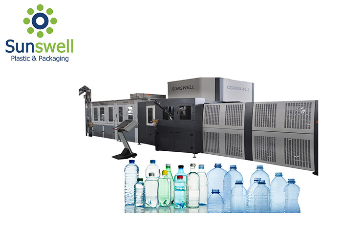 Water Production Juice Production Plastic Bottle Making Machine , Pet Bottle Machine