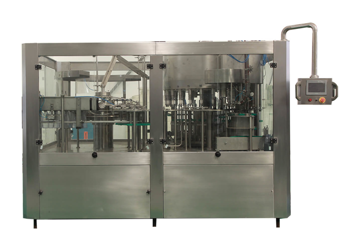 SUS Bottling Packaging Water Filling Machines / Equipment For Beverage