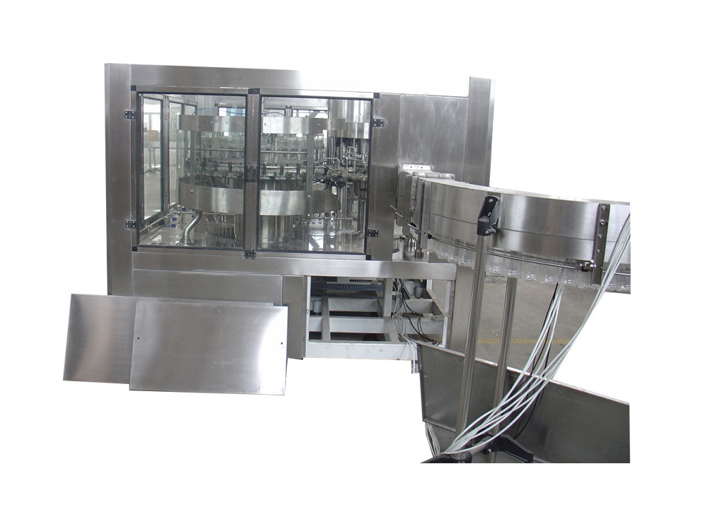 PET Bottling 	Juice Filling Machine , Rinsing Filling Capping Monoblock Machinery