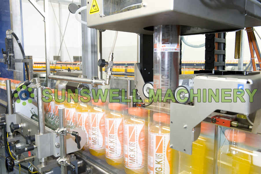 Industrial Fruit Juice Filling Machine With Rinsing Filling Capping