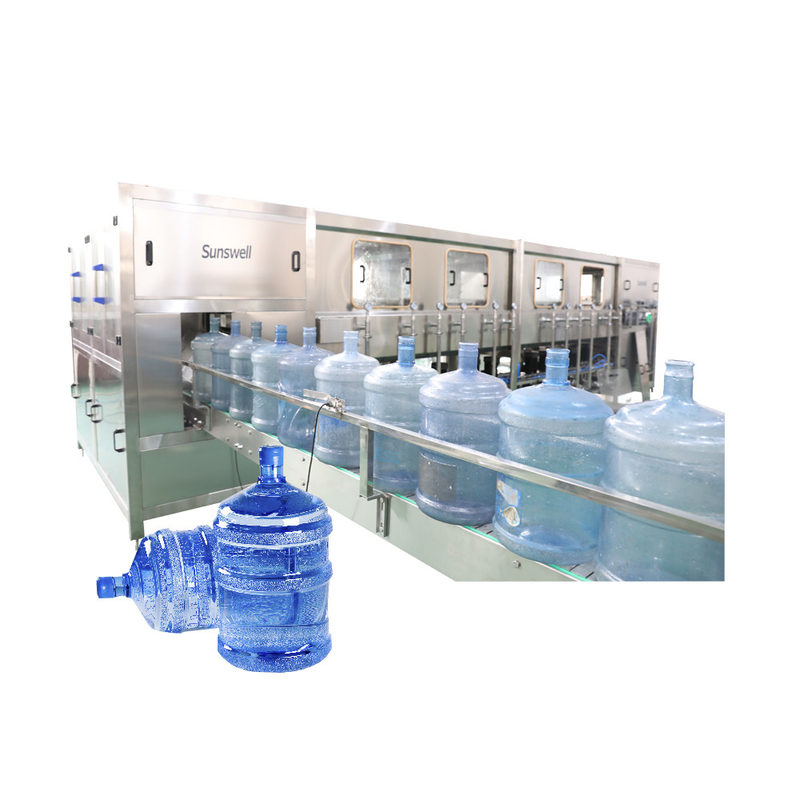 SUS316L Barrel Water Filling Machine Anti Corrosion Adjustable Volume