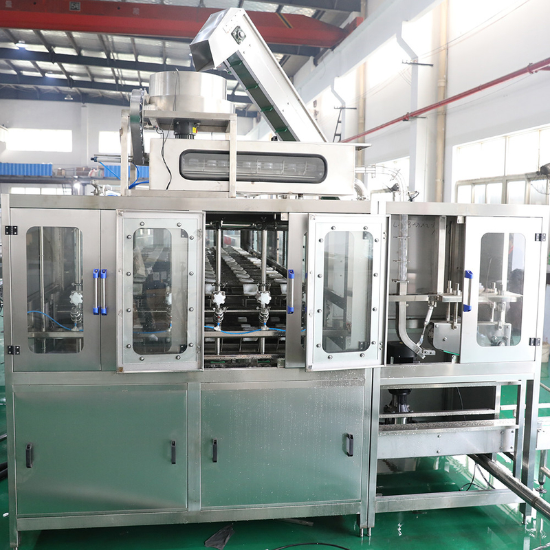 150BPH Gravity Hot Fill Bottling Machine 304 Stainless Steel Structure