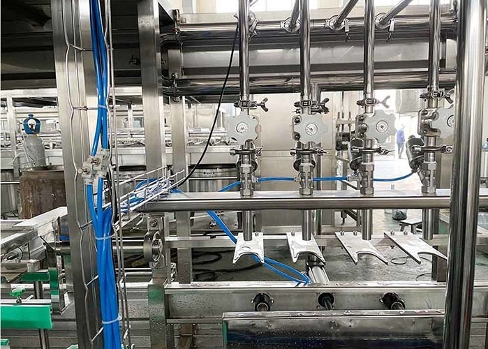 1000bph Linear Pure Water Packaging Machine With Washing Nozzle