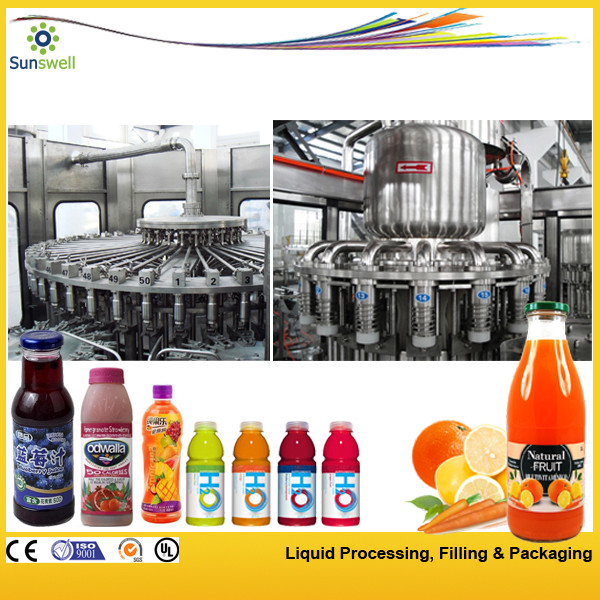 Stainless Steel Hot Filling Machine , Pulp Juice Filling Equipment