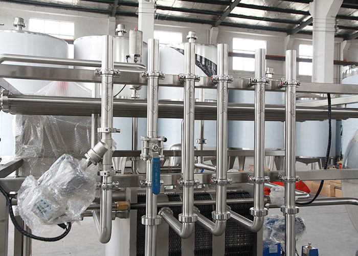 SS304 Electric Milk Pasteurization Equipment Liquid Filter