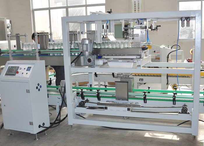 IP54 Automatic Drop Automatic Case Packer Machine Horizontal