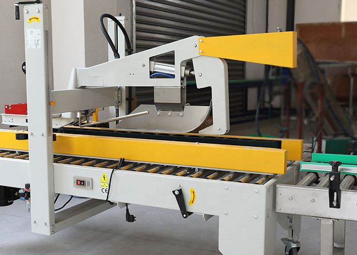 IP54 Automatic Drop Automatic Case Packer Machine Horizontal