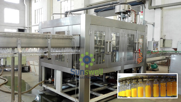 Soy Milk Filling Machine Automatic , Beverage Processing Machine