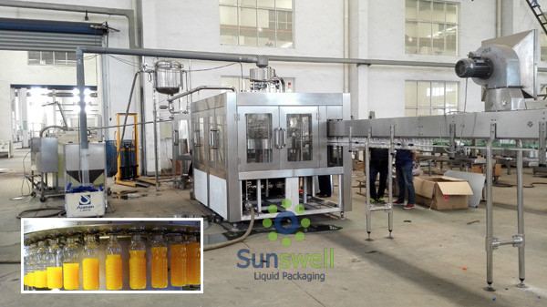Liquid Cold Milk Tea Filling Machine Electric with 380V 50HZ