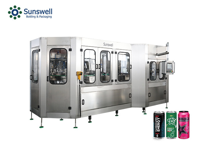 36000CPH Automatic Carbonated Drinks Filling Machine For Aluminum Can