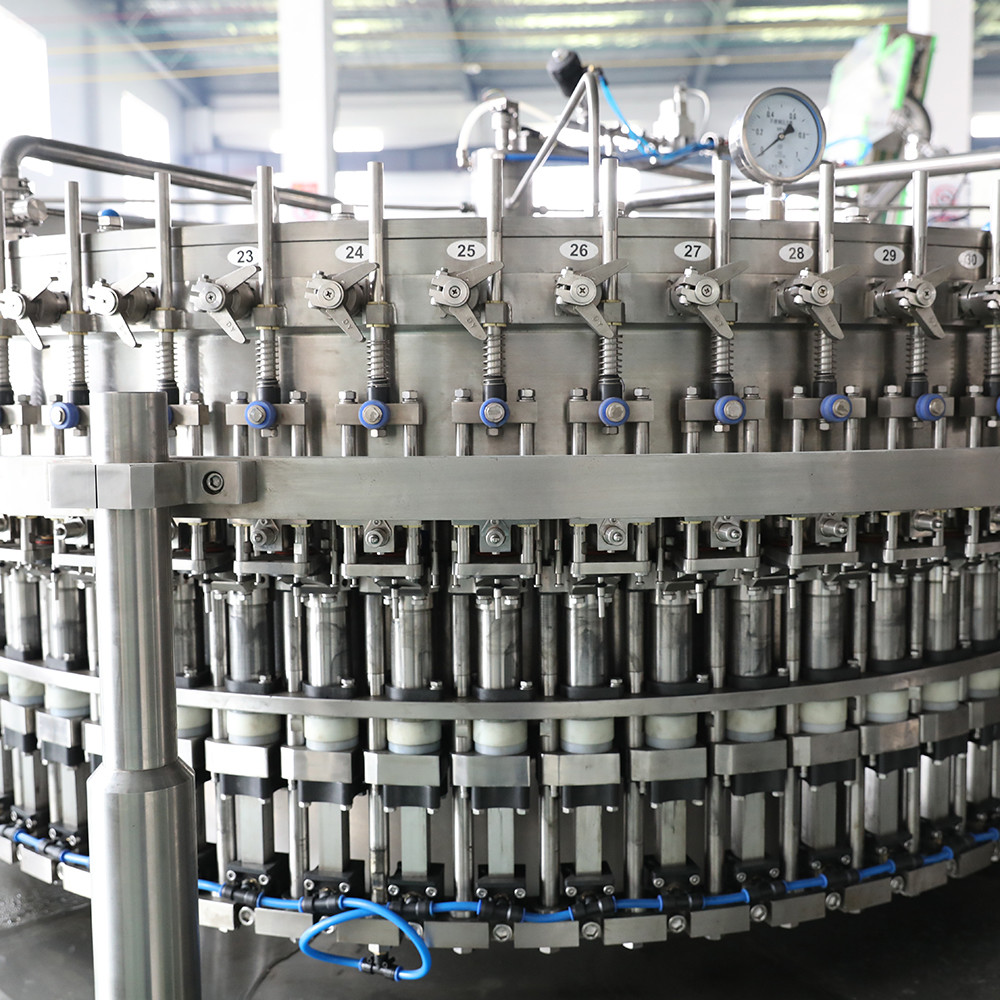 3000bph Carbonated Water Processing Machine Soft Energy Drink Bottling Plant