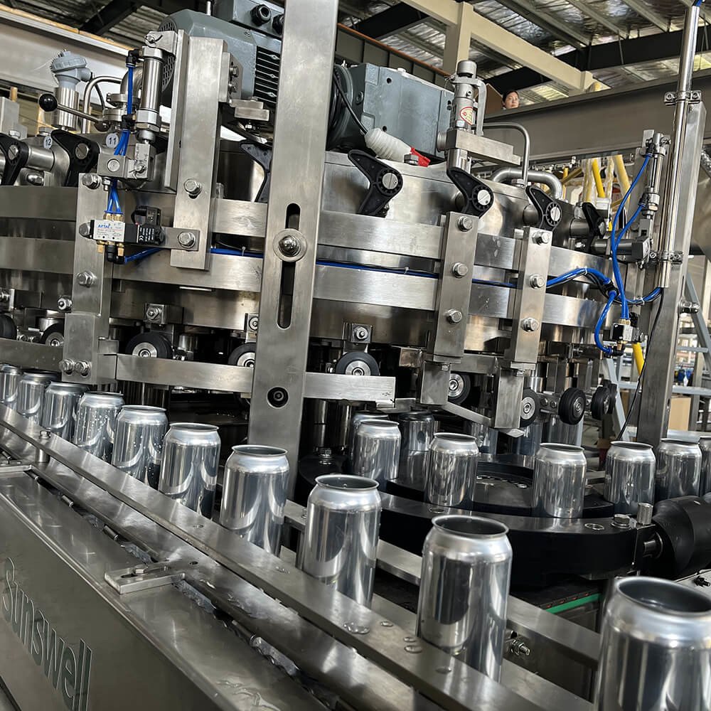 1500 - 36000CPH Aluminum Can Carbonated Beverage Filling Line Full Automatic