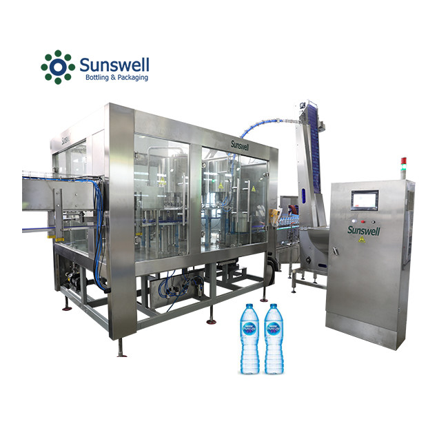 Complete A to Z Rotary Water Purifying and Bottling Machinery Production Line Machine for PET Bottle Pure Water