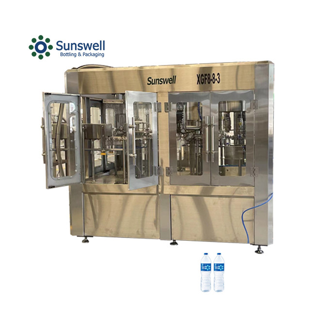 Stable Performance Small Bottle Filling And Capping Machine Mineral Water Line For Producing Bottles Water