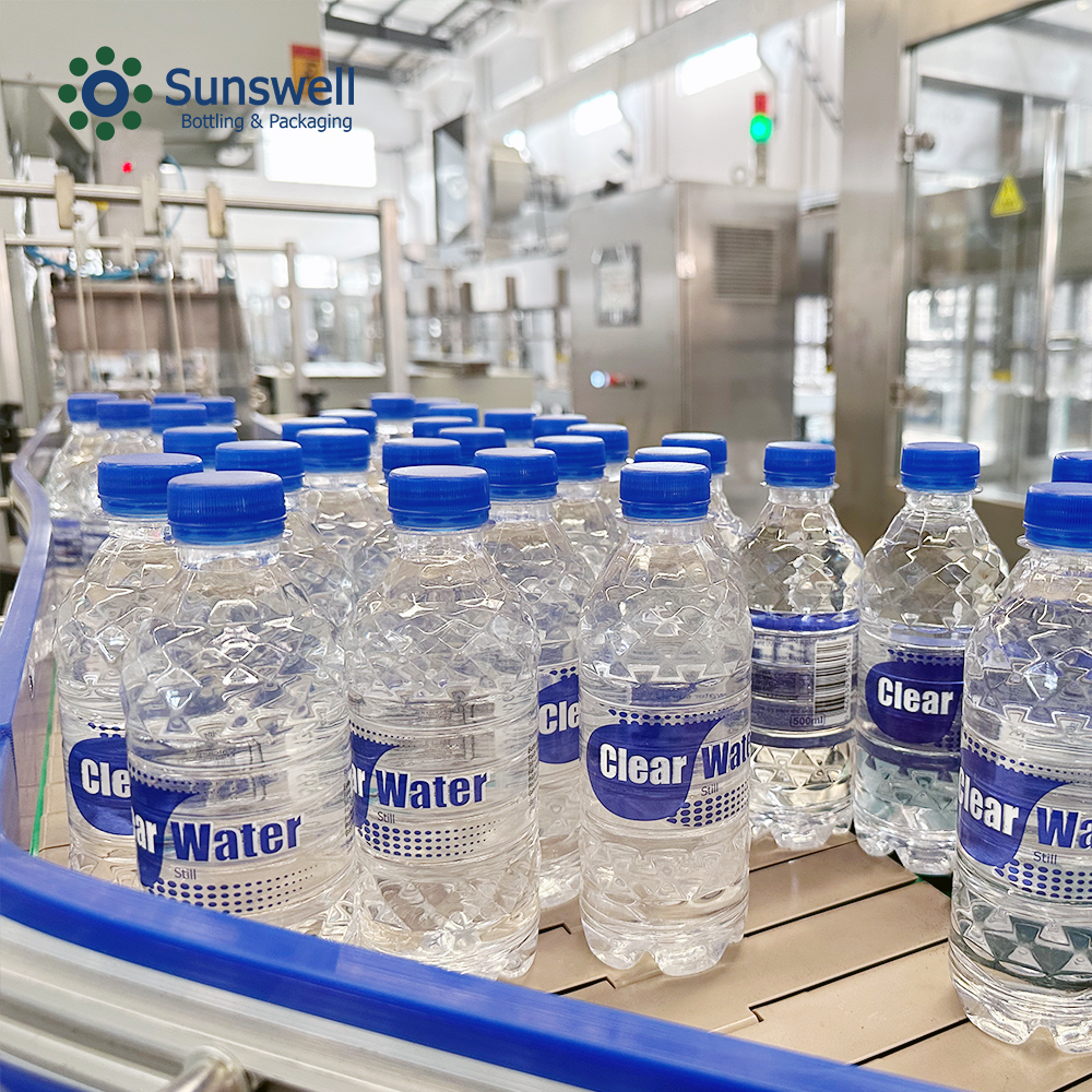 Automatic Pet Water Bottling Machine Production Line High Precision Easy to Operate