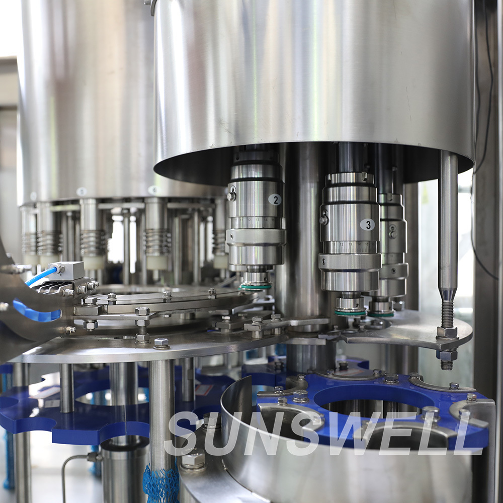 Automatic Water Bottling Line PET Bottle 3 in 1 Filling Machine