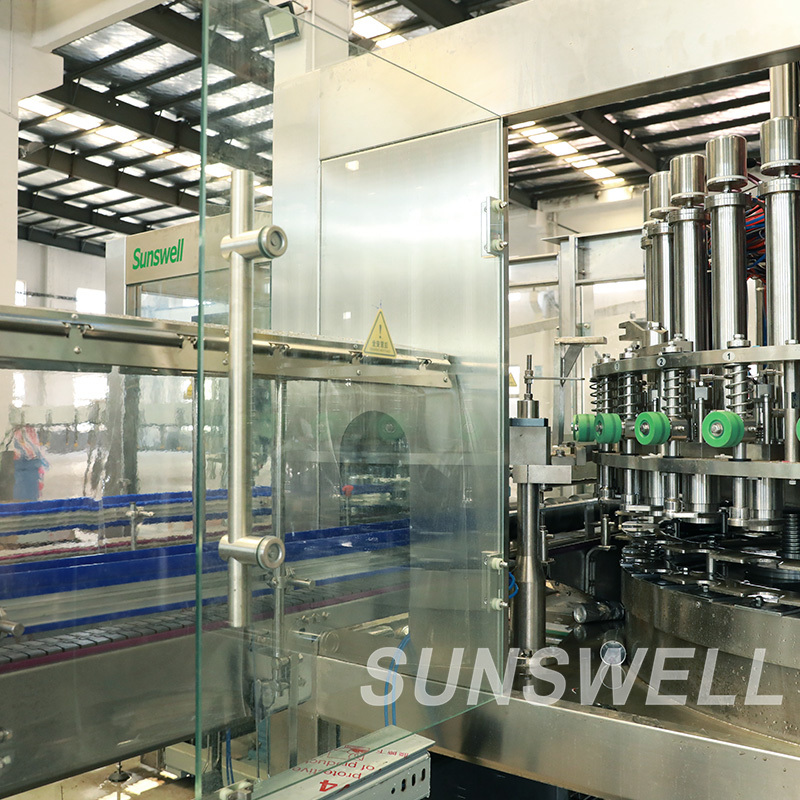 Full Automatic 18000 Cph 200ml CSD Can Filling Sealing Production Line