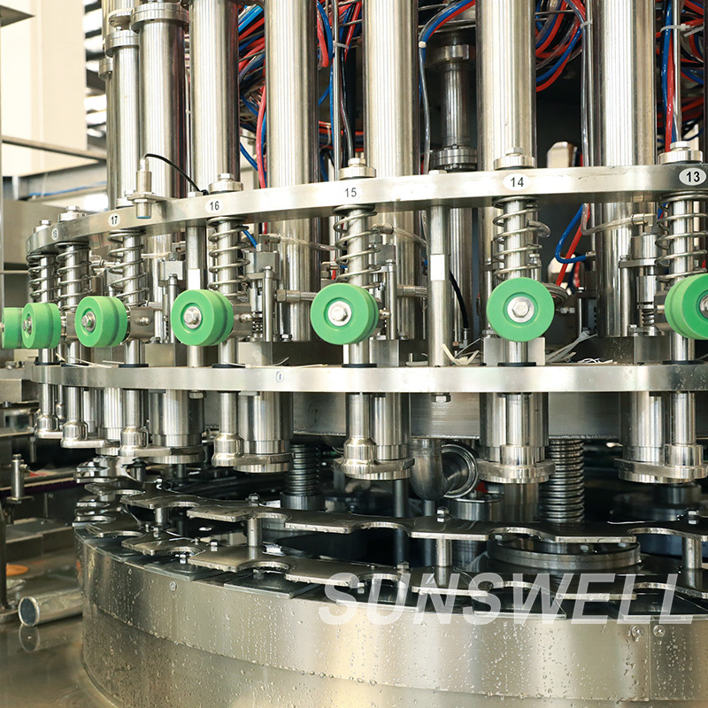 Full Automatic 18000 Cph 200ml CSD Can Filling Sealing Production Line