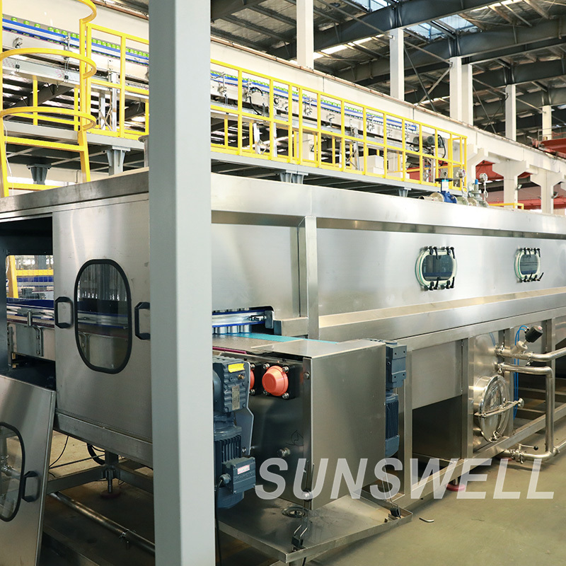 High Speed 18000CPH 200ml Soda Can Filling Canning Line
