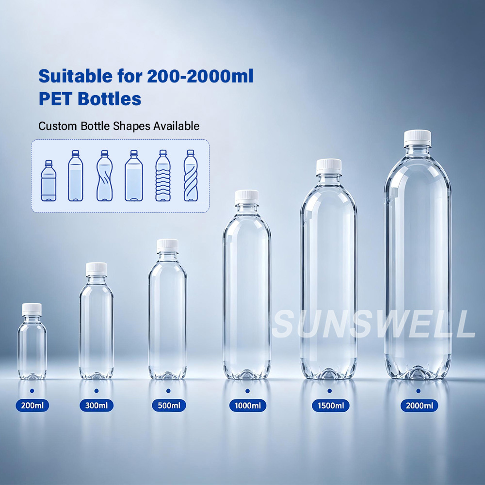 High Speed 24000bph 500ml Mineral Water Bottling Line Complete Water Filling Equipment