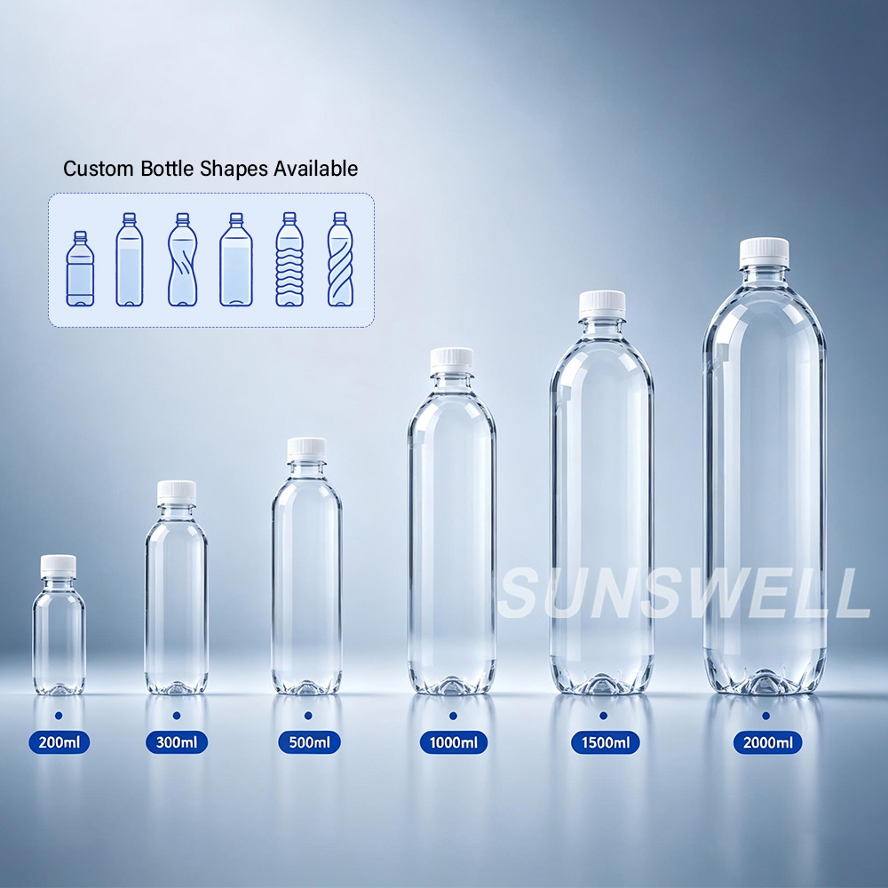 500ml PET Bottle 24000BPH Water Bottling Production Line 3‑in‑1 Filling Machine