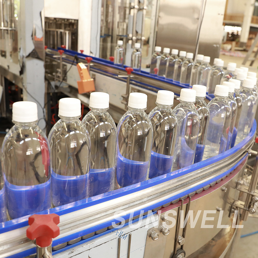 Automatic Water Filling Machine for Bottling Plant