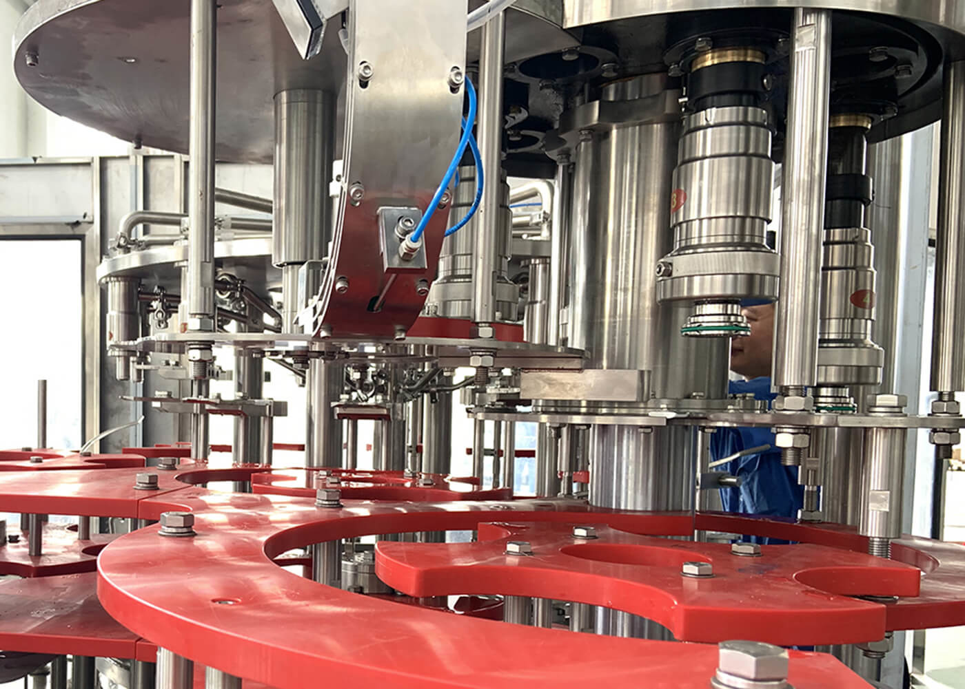 Drinking Water Washing Filling Capping Bottling Production Line For 3L - 15L Gallon Jar