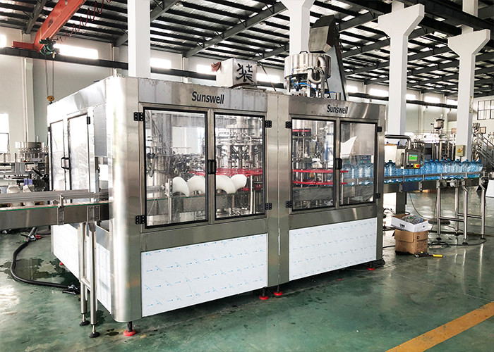 Cgf Model Full Automatic Mineral Pure Water Filling Plant Rinsing Capping Machine