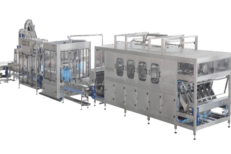 Fully Automatic Mineral Water Rinsing Filling Capping Machine For Bucket Water