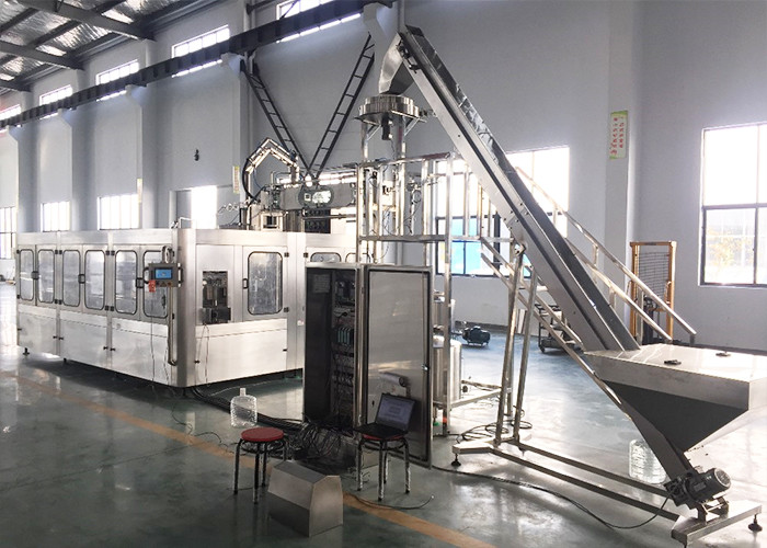 Big Bottle Water Rinsing Filling Capping Machine Full Automatic High Capacity