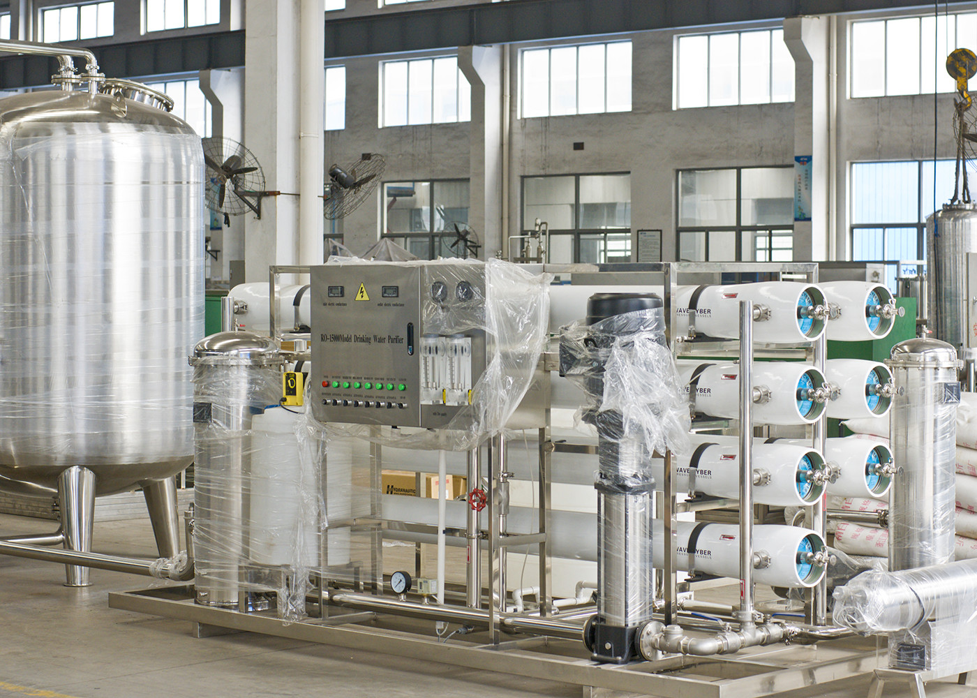 CE / SGS RO Water Treatment Equipments Reverse Osmosis Ozone Generator