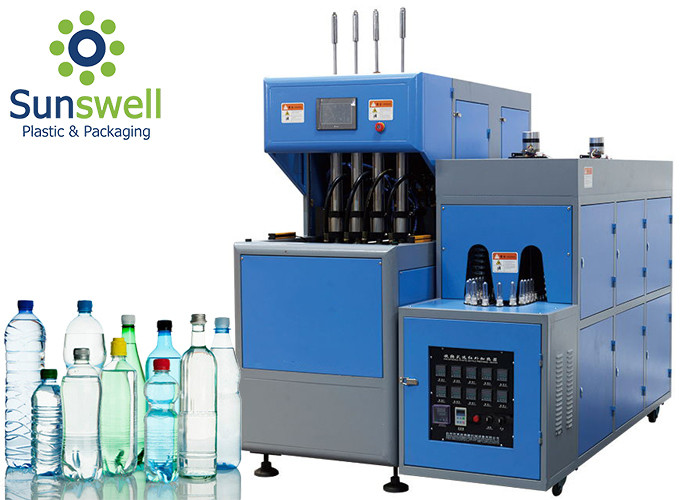 PET Plastic Bottle Extrusion Blow Molding Machine For Mineral Water Pure Water