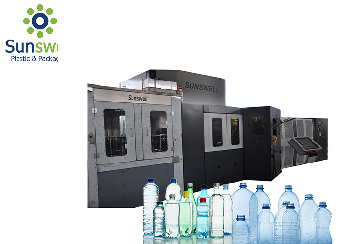CE Stretch Automatic Blow Molding Machine For Still Water Carbonated Water Juice Beverage