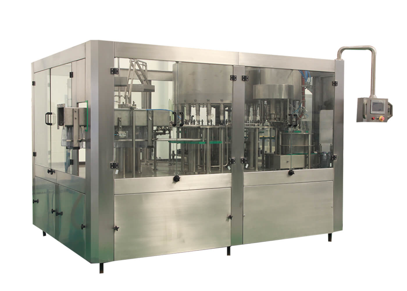 Turnkey Water Filling Machines / Production Line For Small Bottled 200ml - 2000ml