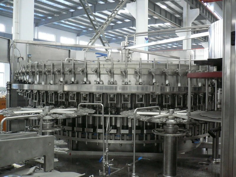 Automatic 3-in-1 Carbonated Filling Machine Drinking Production Line