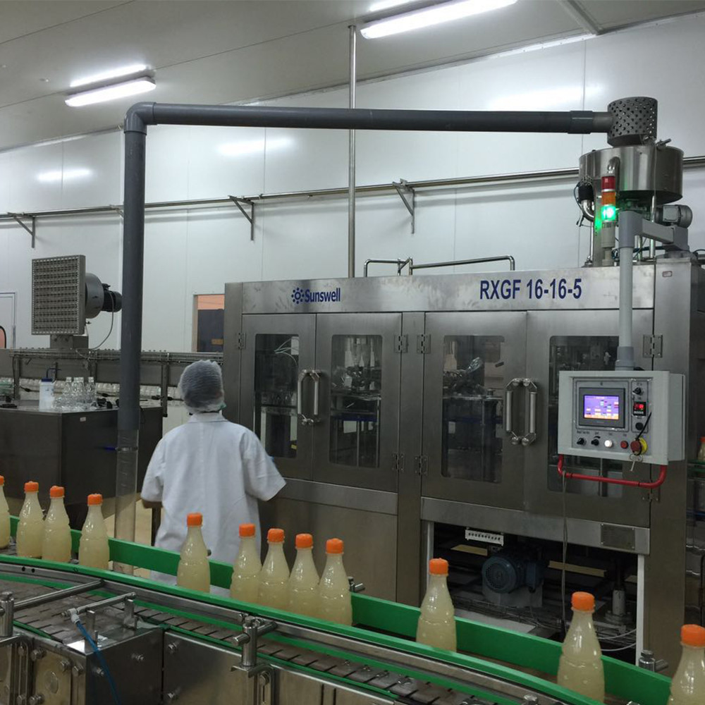 Complete Fruit Juice Production Line Apple Orange Mango Juice Making Machine