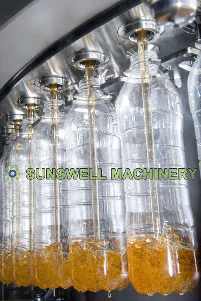 Full Automatic Juice Filling Machine Packing Line For Apple / Mango / Orange