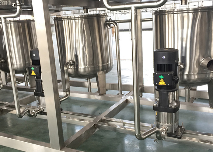 Motor Drive 19L Bottled Water Filling Line With PLC Control System