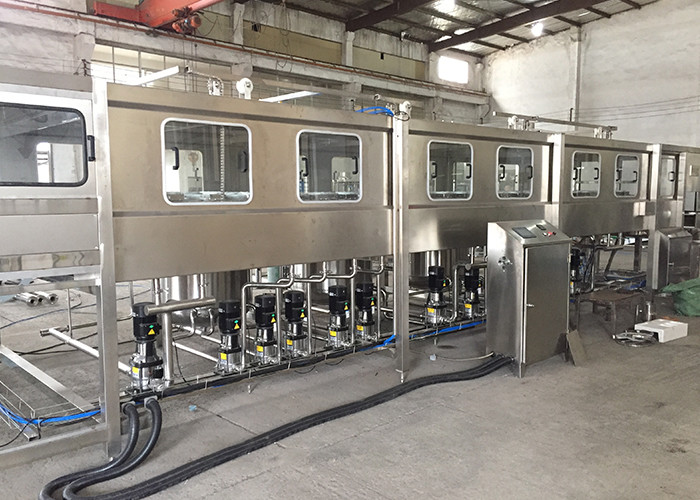 300BPH Monoblock  Filling And Capping Machine Erosion Proof