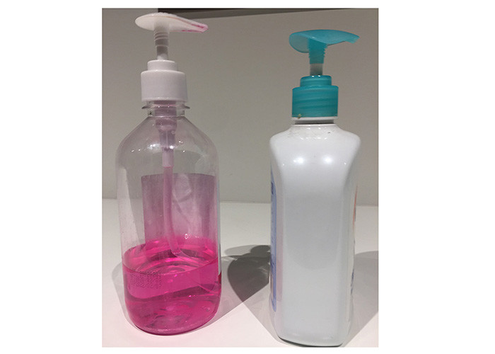 Screwing Caps 250ml  Gel Hand Sanitizer Bottle Filling Machine