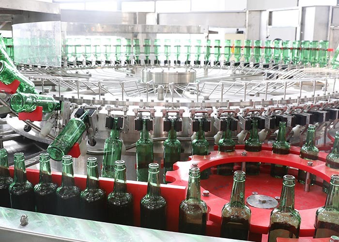 9000BPH Alcoholic  3 In 1 Carbonated Energy Drink Beer Filling Machine