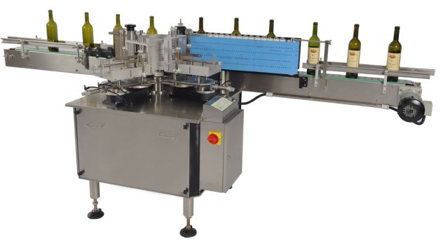 400w Automatic Single Side Self adhesive Sticker Labeling Machines Eequipment for Bottles