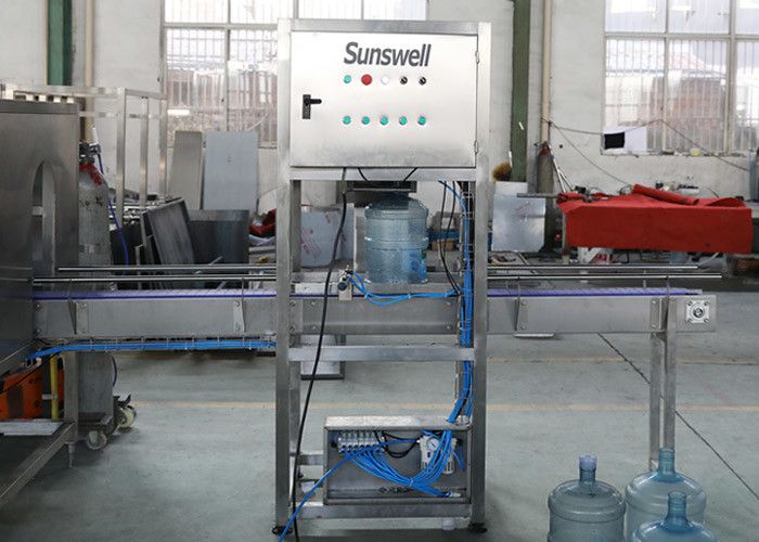 Automatic 5 Gallon Bottle Barrel Water Washing Filling Capping Machine